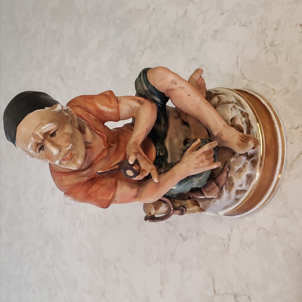 Vintage Deorama Inc FE-7 Old Guiseppe Figurine
